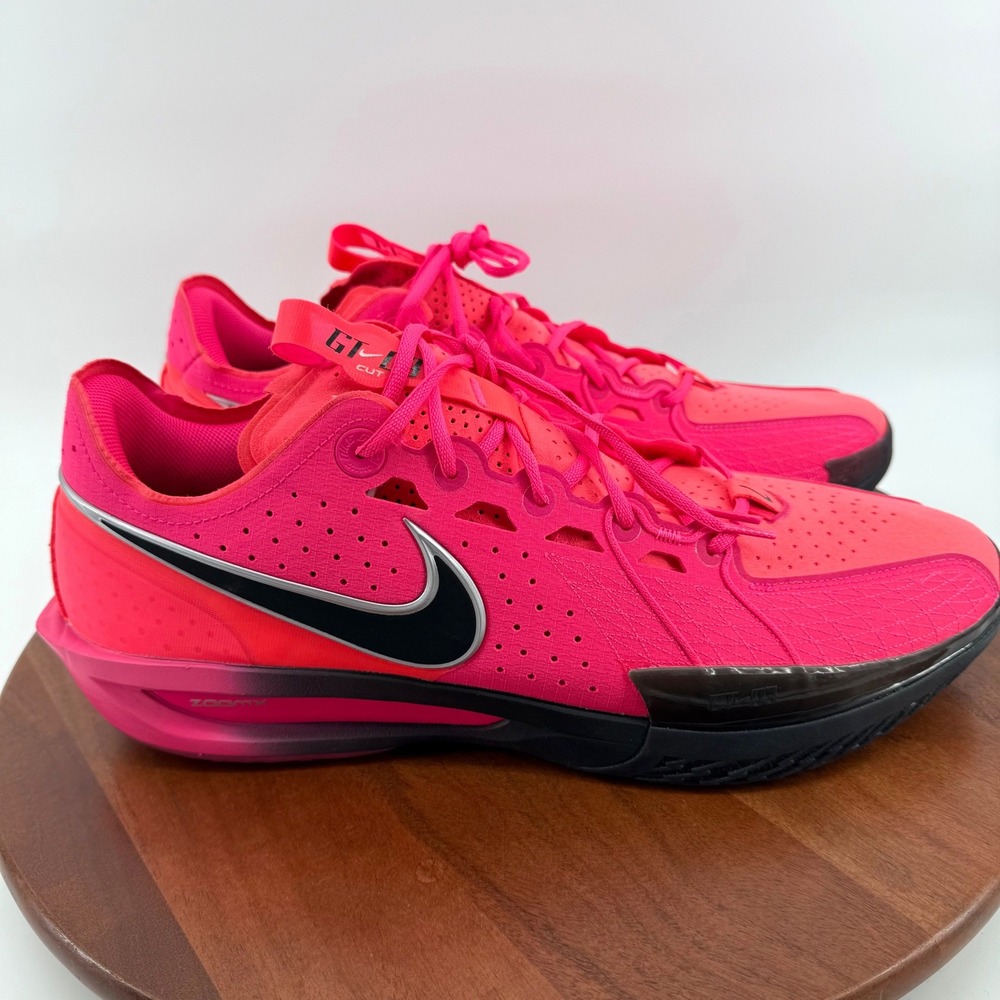 Nike Air Zoom GT Cut 3 Basketball Shoes Fierce Pink Black DV2913-600 Mens US 18